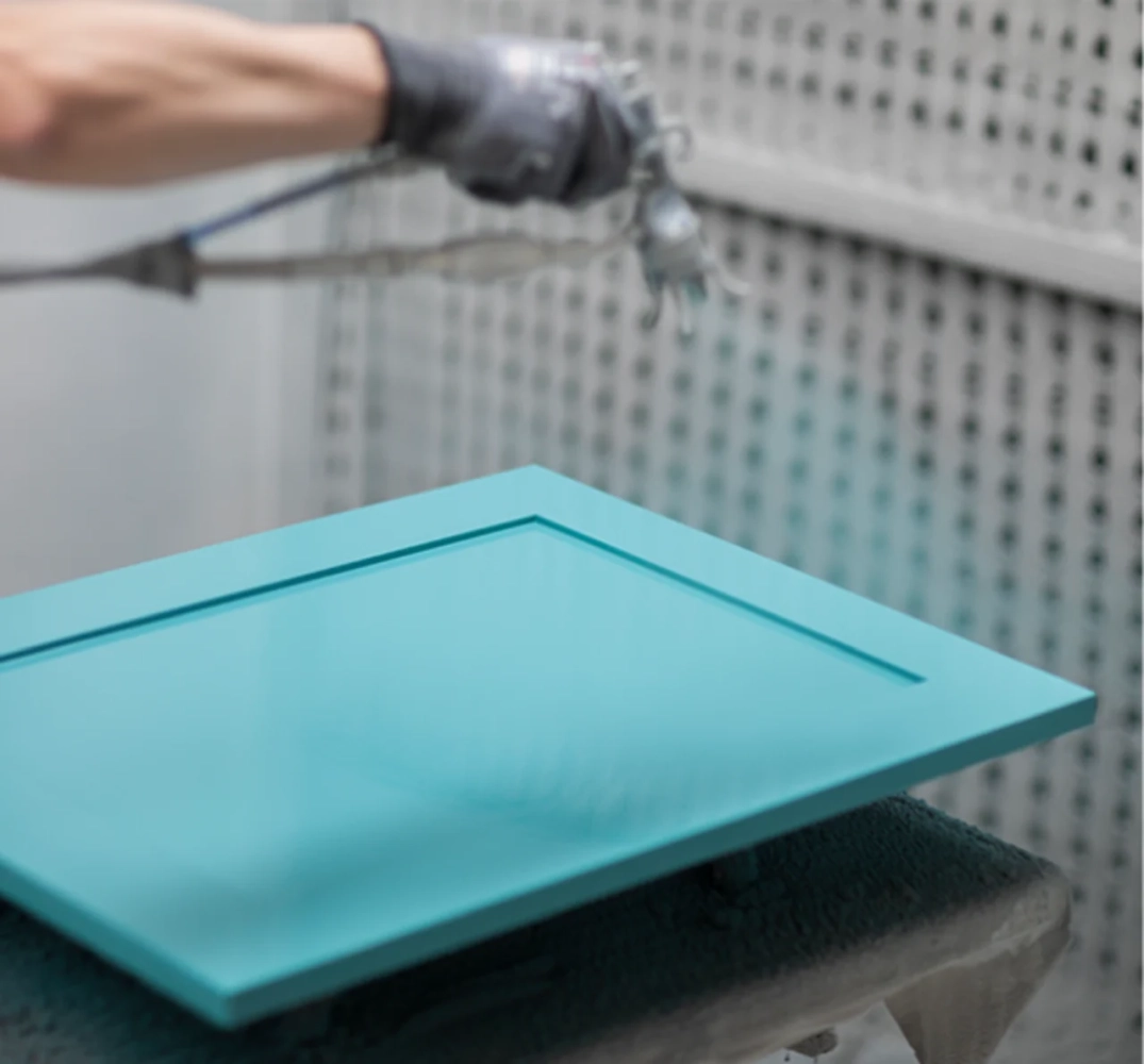 Kitchen lifestyle illuminated bespoke kitchen cabinet